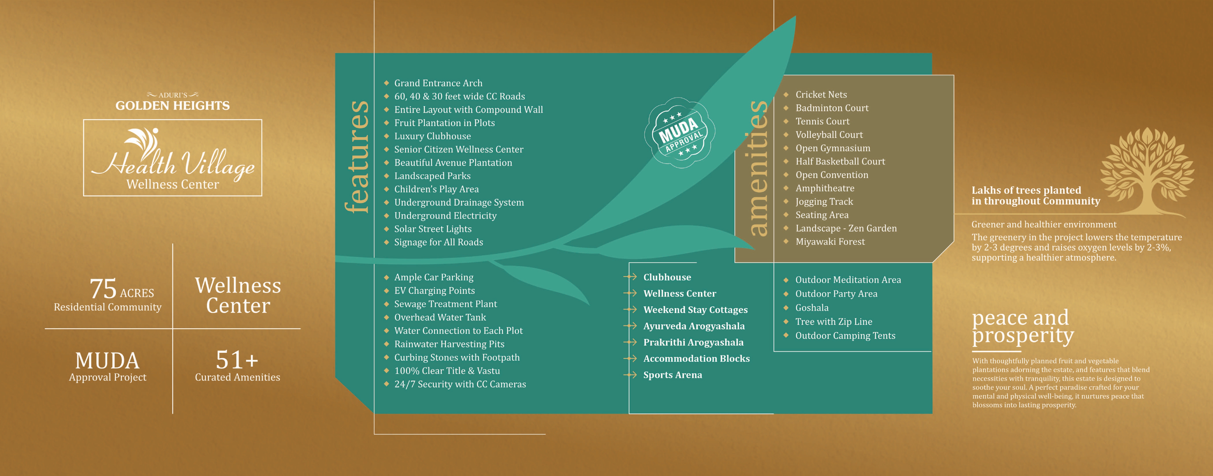 Aduri Golden Heights E-Brochure - Features & Amenities