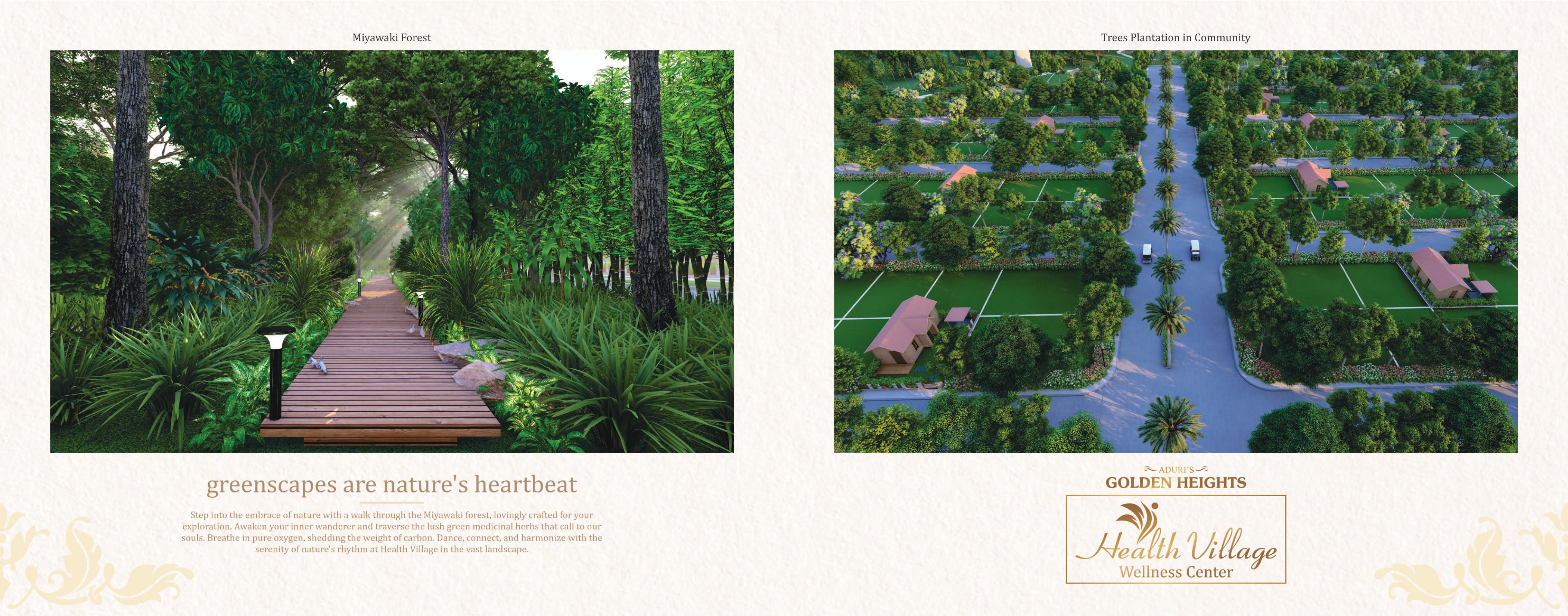 Aduri Golden Heights E-Brochure - Greenscapes Are Nature's Heartbeat