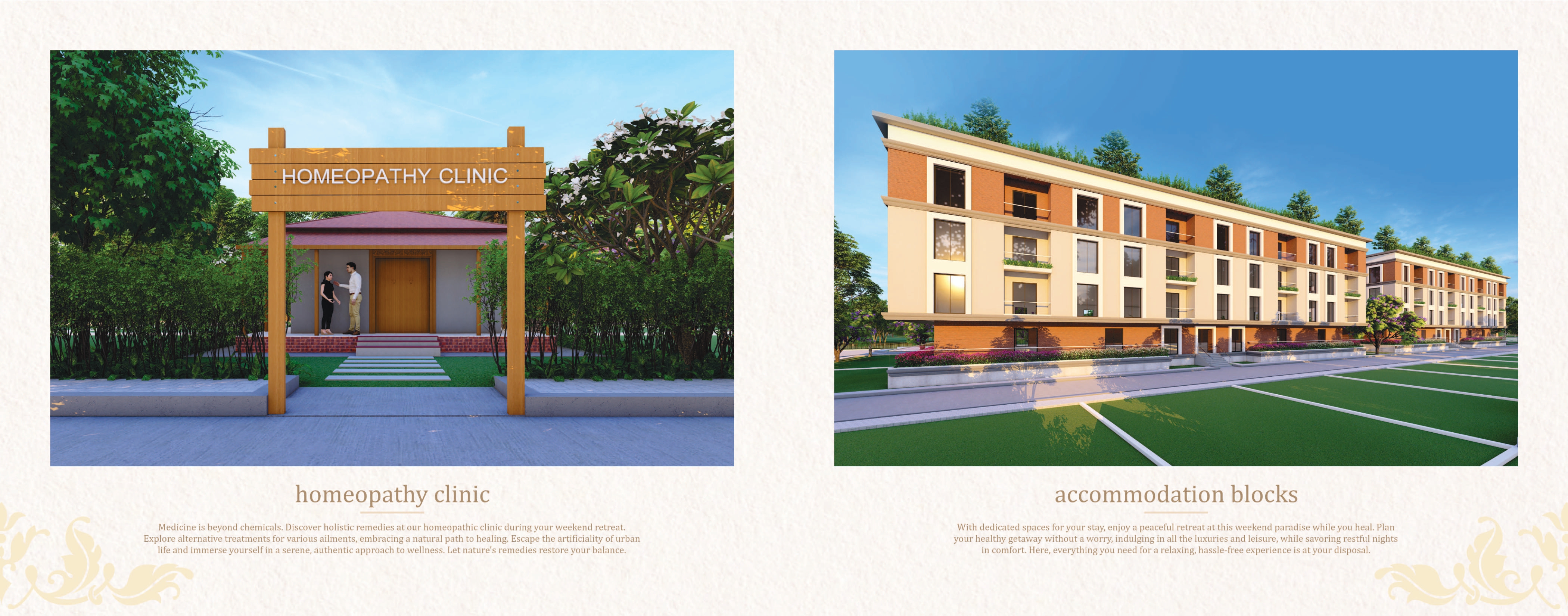 Aduri Golden Heights E-Brochure - Homeopathy Clinic & Accommodation Blocks